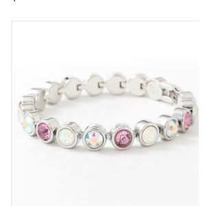Touchdown Crystal. New inbox. Pale Sunset ice bracelet.